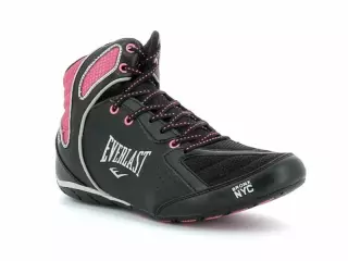 Everlast EVL 124 Sneakers Haut Fuchsia Negro ZAPATILLA BOXEO#