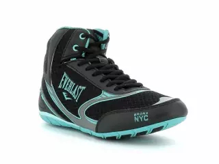 Everlast EVL 126 Sneakers Haut Negro-Verde ZAPATILLA BOXEO