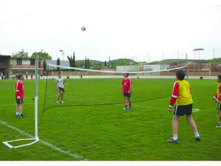 Postes futtenis-futtvoley Modelo hierba (red incluida) Juego