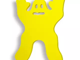 TAPIZ FLOTANTE EN FORMA FANTASMA