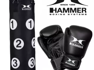 Set boxeo saco y guantes Finnlo Hammer Boxing