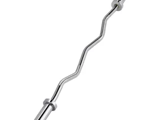 BARRA SUPER CURL ACERO 1.2M * 50MM 400LBS / 181KG MAX BARRA Z OLIMPICA