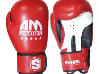 GUANTES de Boxeo Competición Amateur AZUL/ROJO 10/12 ONZAS