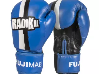 Guantes Boxeo Radikal 3.0. Azul Navy/Naranja. 10oz