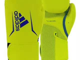 GUANTE DE BOXEO ADIDAS SPEED 100 (AMARILLO SOLAR/AZUL)