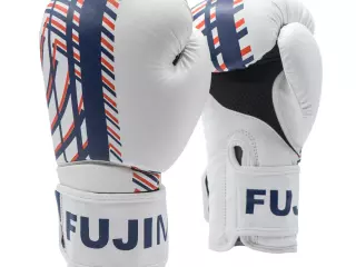 Guantes Boxeo Advantage Primeskin. Negro/Granate/Azul. 16oz