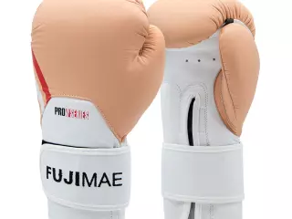 Guantes Boxeo ProSeries 2.0 Piel. Peach/Blanco. 14oz