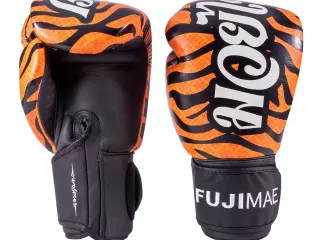 Guantes Boxeo SakYant Piel. Naranja. 14oz