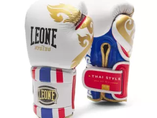 Guantes de Boxeo THAI STYLE GN114 AZUL/BLANCO/ROJO