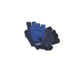 Guantes halterofilia ROSA mod. MESH. refuerzo de palma en GEL. Talla S - AZUL, L