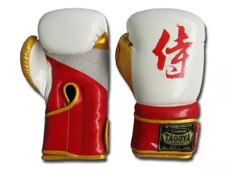 Guantes boxeo SAMURAI con relleno moldeado y cierre de velcro