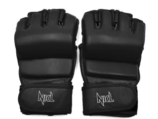 GUANTILLA NKL MMA PIEL DE BÚFALO (NEGRO)
