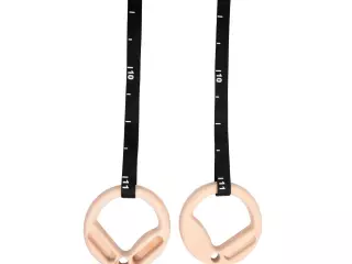 Gym Rings 23.5 cm x 32 mm. Finger Training. Correa 4.5 M x 25mm SUSPENSION TRAINER