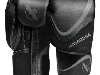 Hayabusa H5 Boxing Gloves Negro-Gris GUANTES DE BOXEO 10/14 ONZAS
