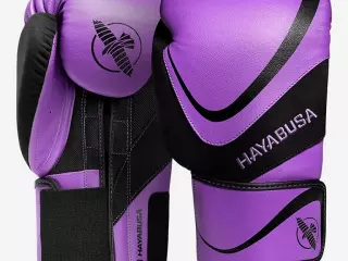 Hayabusa H5 Boxing Gloves Morado-Negro