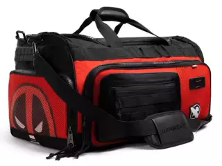 Hayabusa Marvel’s Deadpool Duffle Bag Negro-Rojo BOLSA BOXEO