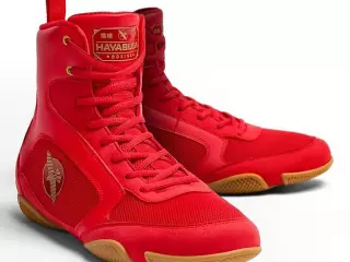 Hayabusa Pro Boxing Shoes Rojo/BLANCO/NEGRO botas de boxeo preguntar stock