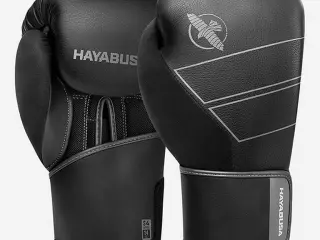 Hayabusa S4 Leather Boxing Gloves Negro GUANTES BOXEO