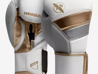 Hayabusa T3 Boxing Gloves Oro-Gris GUANTES DE BOXEO