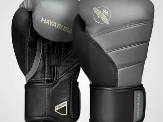 Hayabusa T3 Boxing Gloves Gris-Negro GUANTES BOXEO