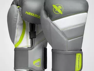 Hayabusa T3 Boxing Gloves Gris-Verde guantes de boxeo