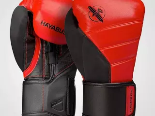 Hayabusa T3 Boxing Gloves Rojo-Negro GUANTES DE BOXEO