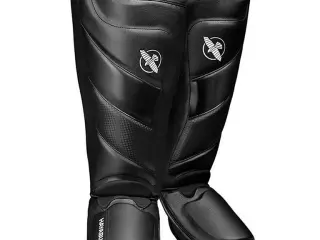 Hayabusa Espinilleras Golpeo T3 Negro-Negro