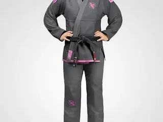 Hayabusa Women Lightweight Jiu Jitsu Gi Gris-Rosa