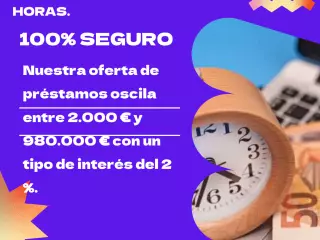 Oferta de préstamo rápida y eficiente