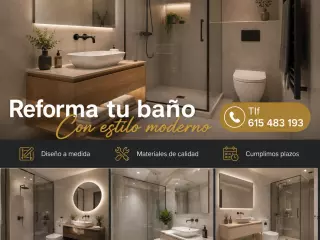 Reformas baños desde 3900€