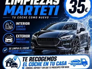 Limpiezas marteti de vehículos