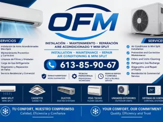 Venta de aires y tambien se hace reformas, pintores.