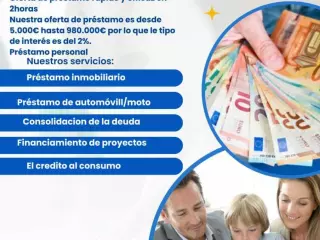 Oferta de préstamo rápida y eficiente