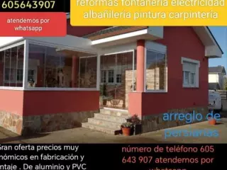 Reformas de albañilería, carpintería, electricidad... y más