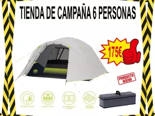 TIENDA DE CAMPAÑA 6 PERSONAS
