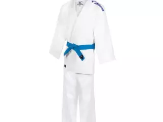 JUDOGI MIZUNO "KEIKO 2.0" BLANCO C/BANDAS AZULES