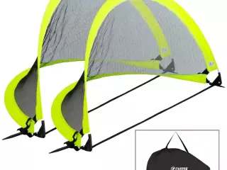 Juego porterías plegables BLINK 80x45 cm/122X97/182X112