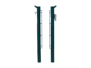 JUEGO POSTES TENIS METALICOS 80 MM FIJOS DELUXE