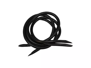JUEGO RECAMBIO TUBO LATEX PALA ERGONOMICA - NEGRO, UNICA