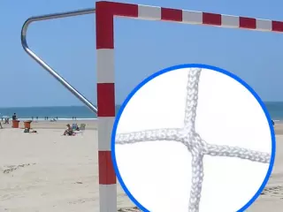 Juego Redes Porterías Balonmano Playa Champion