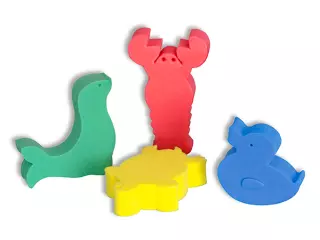 JUEGO ANIMALES FLOTANTES (4 UNIDADES)