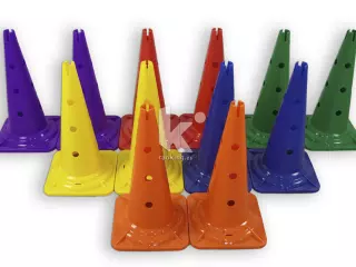 CONO TRADICIONAL ESTANDAR. PICA-ARO ALTA CALIDAD. SET 12 UDS. (2 UDS/ COLOR)