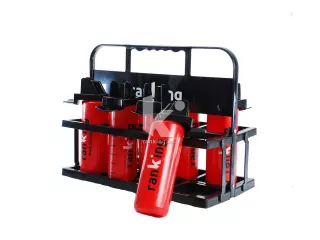 LOTE AHORRO 8 BOTES CLUB 850 ML Y BOTELLERO PLEGABLE