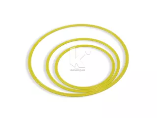 AROS PSICOMOTRICIDAD 40/50/65 cm - 40cm, AMARILLO