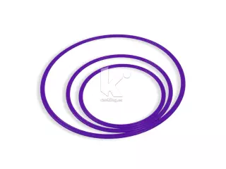 AROS PSICOMOTRICIDAD 40/50/65 cm - 50cm, morado