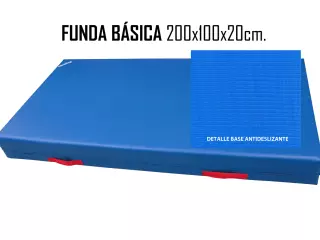 COLCHONETA BÁSICA 200X100CM. CON ANTIDESLIZANTE (K633)