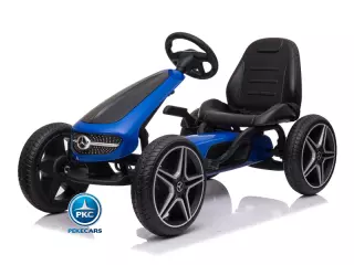 KART A PEDALES MERCEDES ROJO/AZUL/NEGRO
