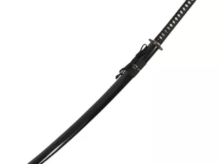 KATANA ACERO AL CARBONO. NEGRO
