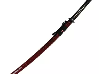 KATANA ACERO FORJADO. BAMBOO DECORATIVA
