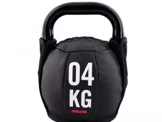 Pesa Rusa Acolchada Kettlebell de Competición Soft - Negro